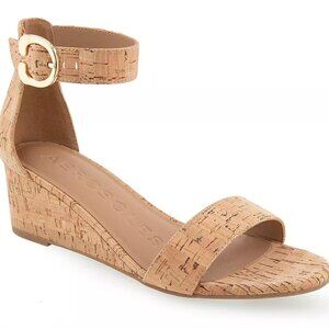 Aerosoles Women's Willis Buckle Strap Wedge Sandals | Size 9W | NEW in Box